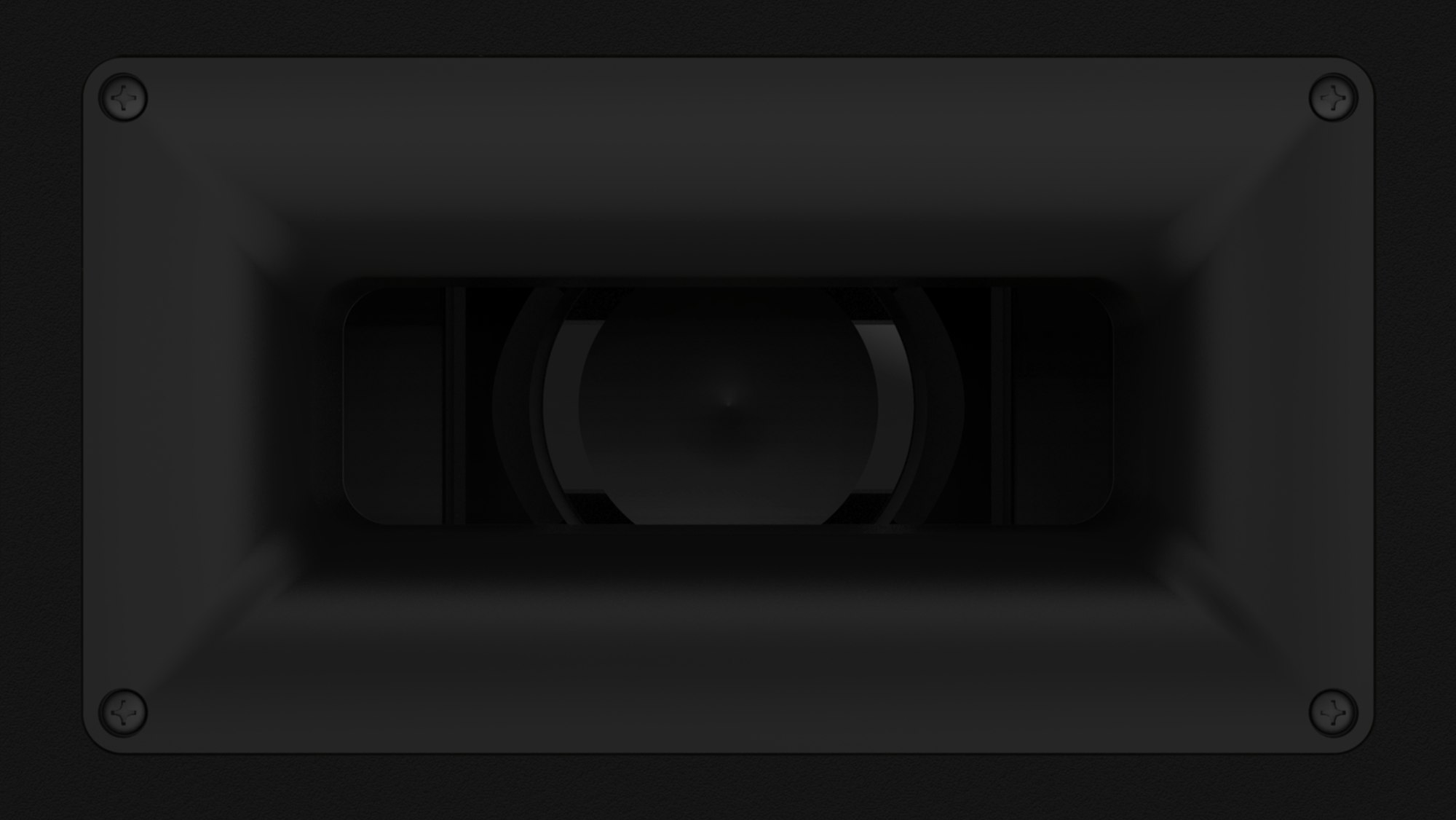 Reference Premiere II Rear Tractrix Port Closeup
